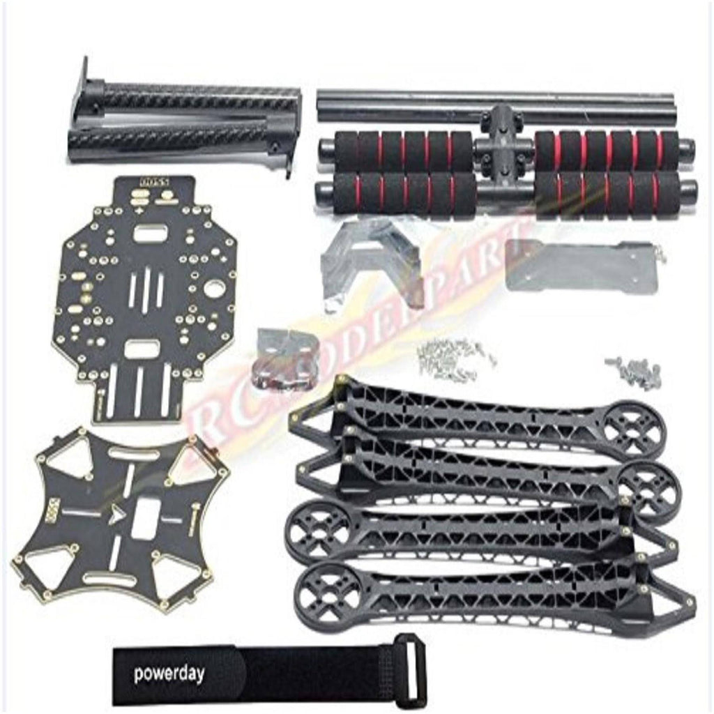 Quadcopter Fuselage Frame Kit with Carbon Fiber Landing Gear V5726