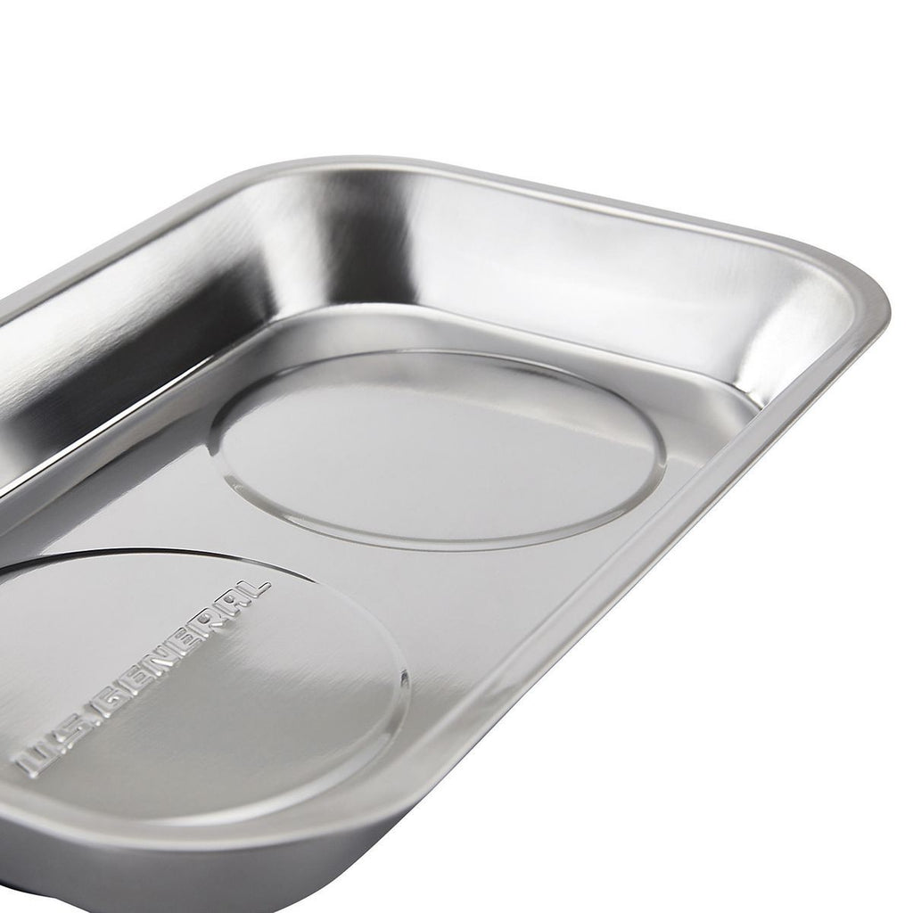 9-1/2 in. x 5-1/2 in. Magnetic Stainless Steel Parts Tray H858450