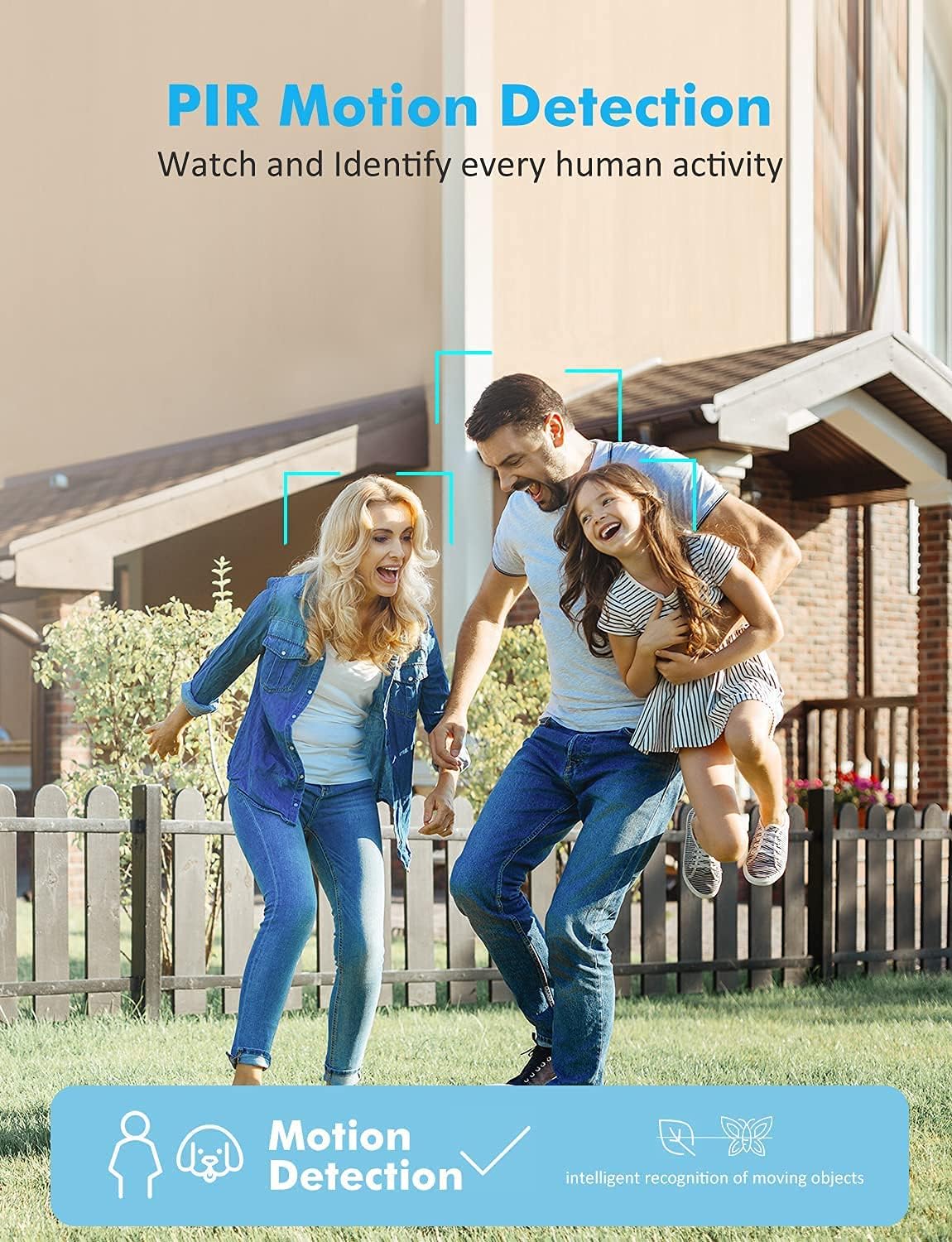 Solar Security Camera Wireless Outdoor with Solar Panel I5522