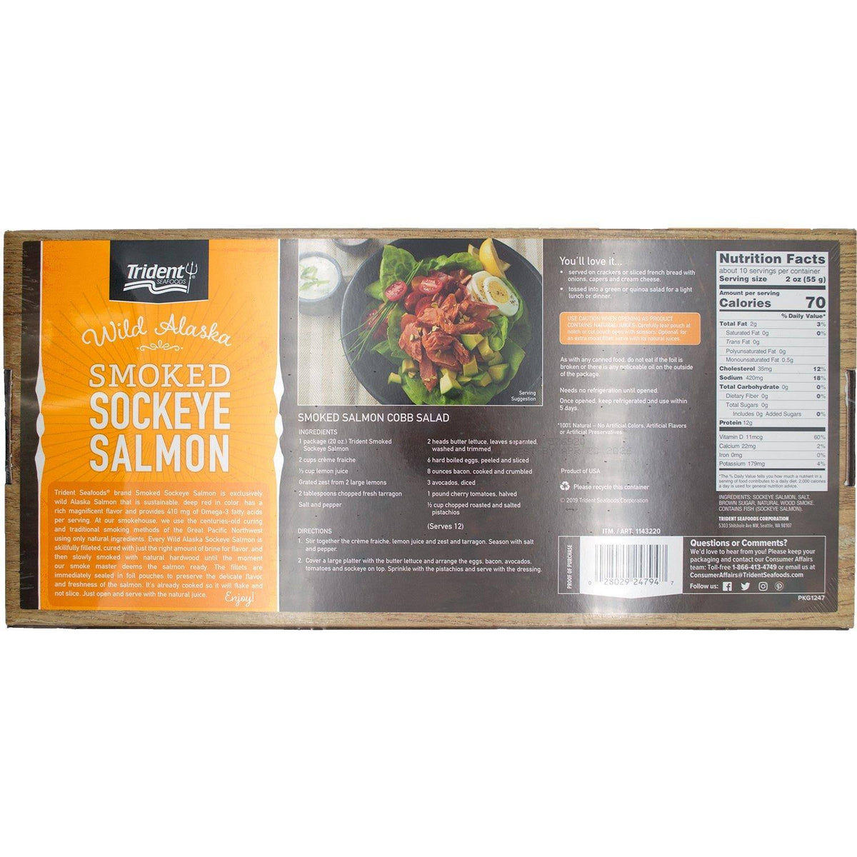 Smoked Sockeye Salmon C768163
