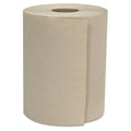 Natural 1-Ply Hardwound Roll Towels, 12 Rolls Y82587