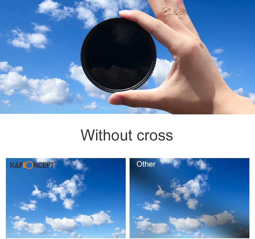 52mm Variable ND Filter ND8-ND128 3-7 Stop Q958