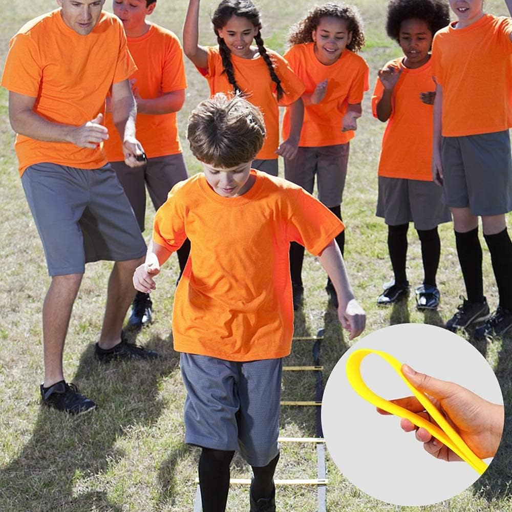 Agility Training Kit with Ladder, 5 Disc Cones, Resistance Parachute E8053