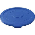 55 Gallon Blue Plastic Trash Container V932