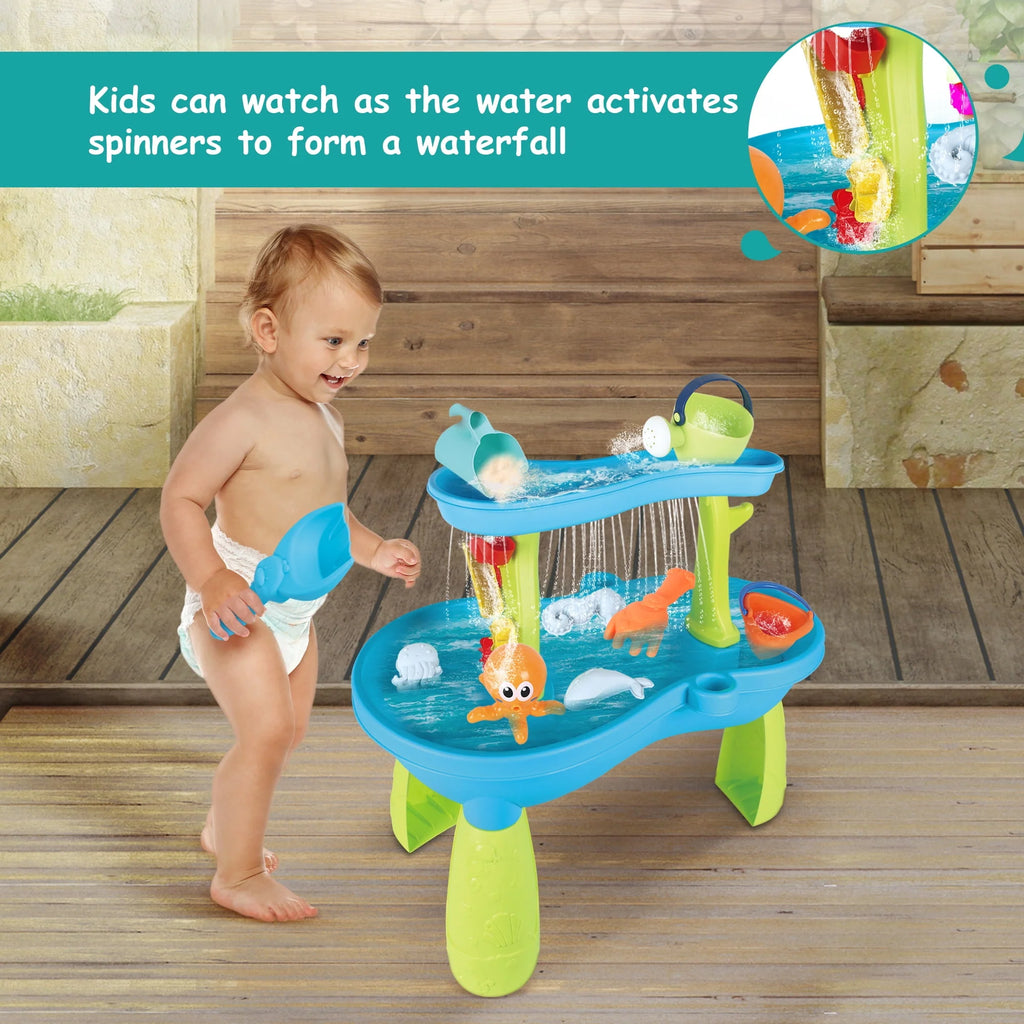 Sand and Water Table with 19PCS Accessory Set V761