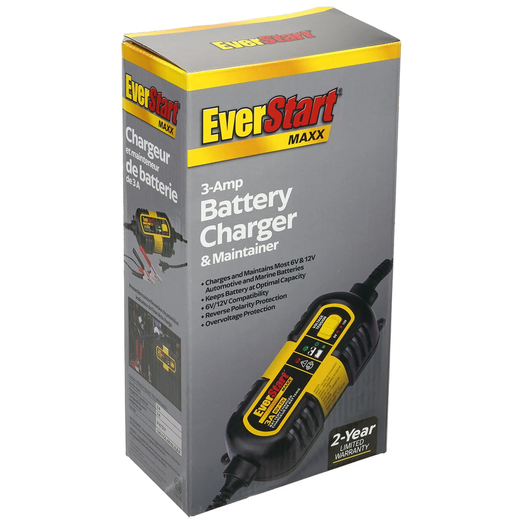 3 Amp 6V/12V Automotive Battery Charger P3533