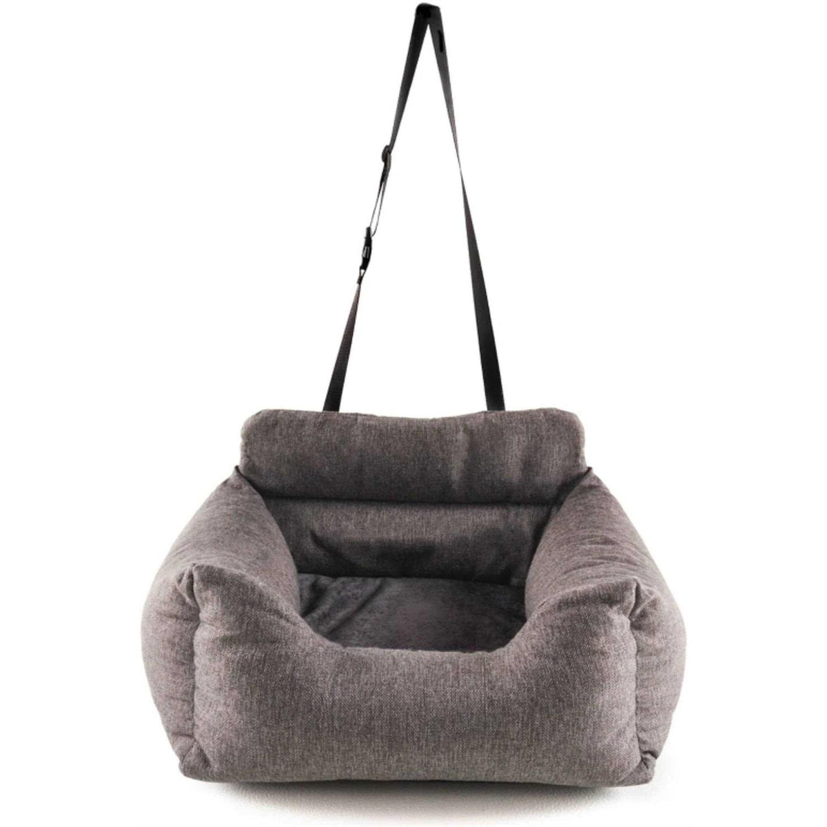 Memory Foam Dog Car Bed Gray T502