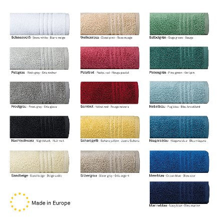 Fog Blue Guest Towel A293