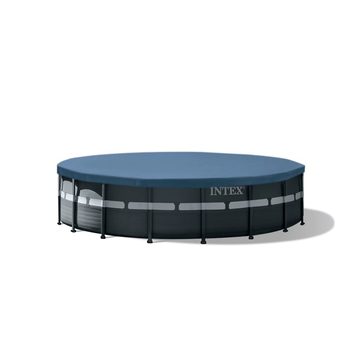 18Ft x 52In Round Above Ground Swimming Pool Set with Pump K803