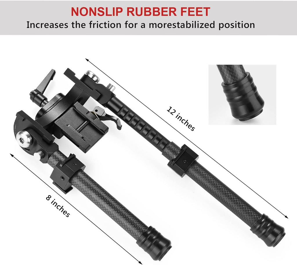 Carbon Fiber Adjustable Bipod I2352