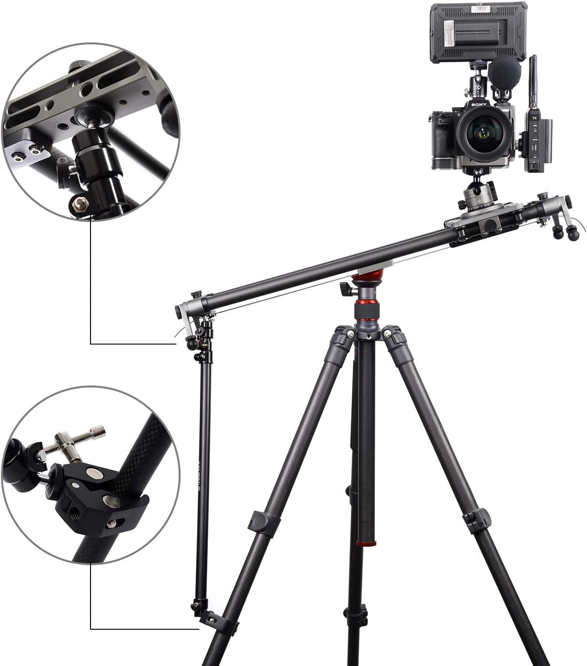 Camera Slider Support Arm Stabilizer D3330