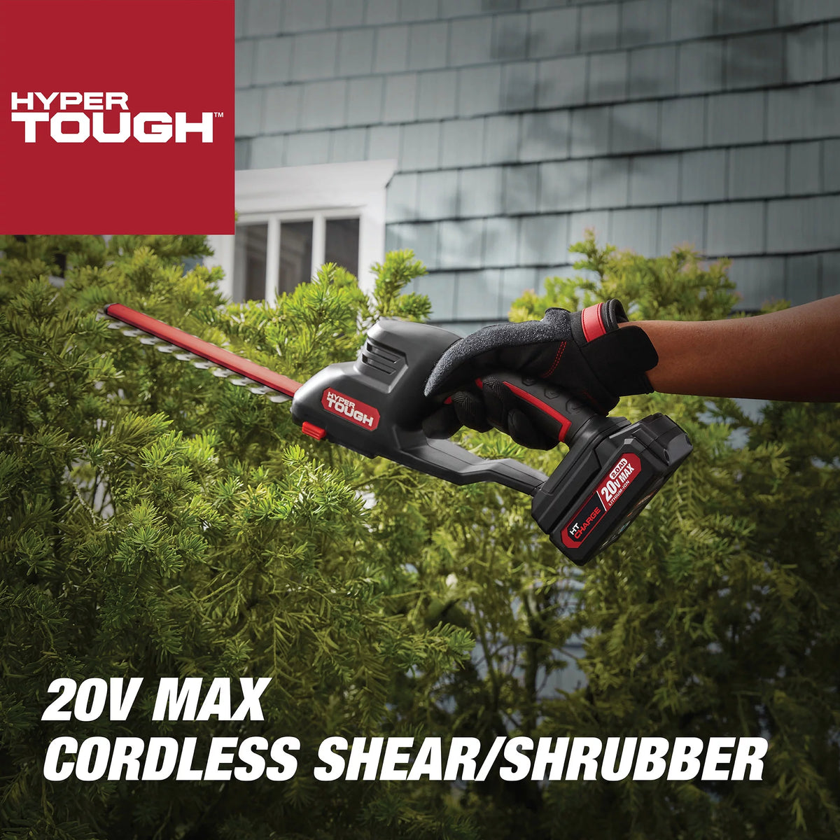 20V Shear and Shrubber with Battery and Charger E9388