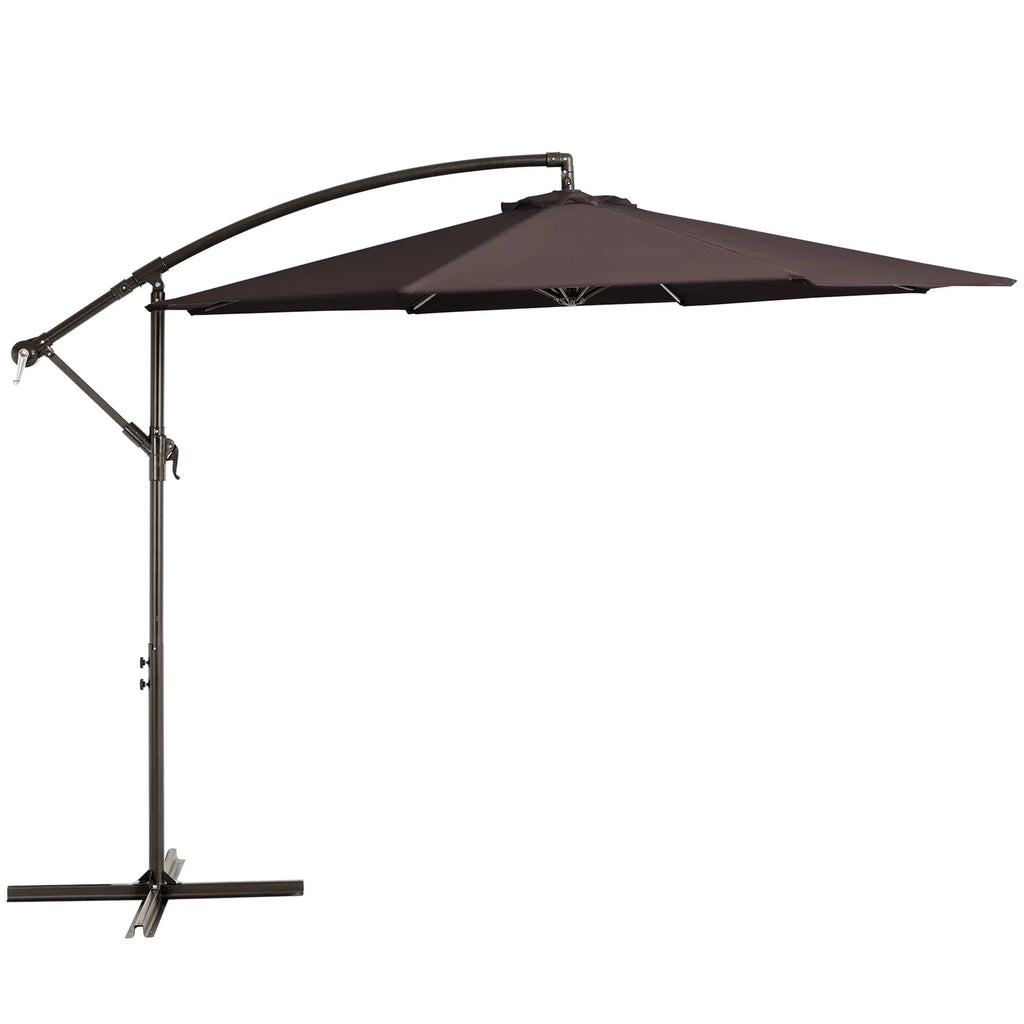 10' Outdoor Hanging Offset Cantilever Umbrella O8522