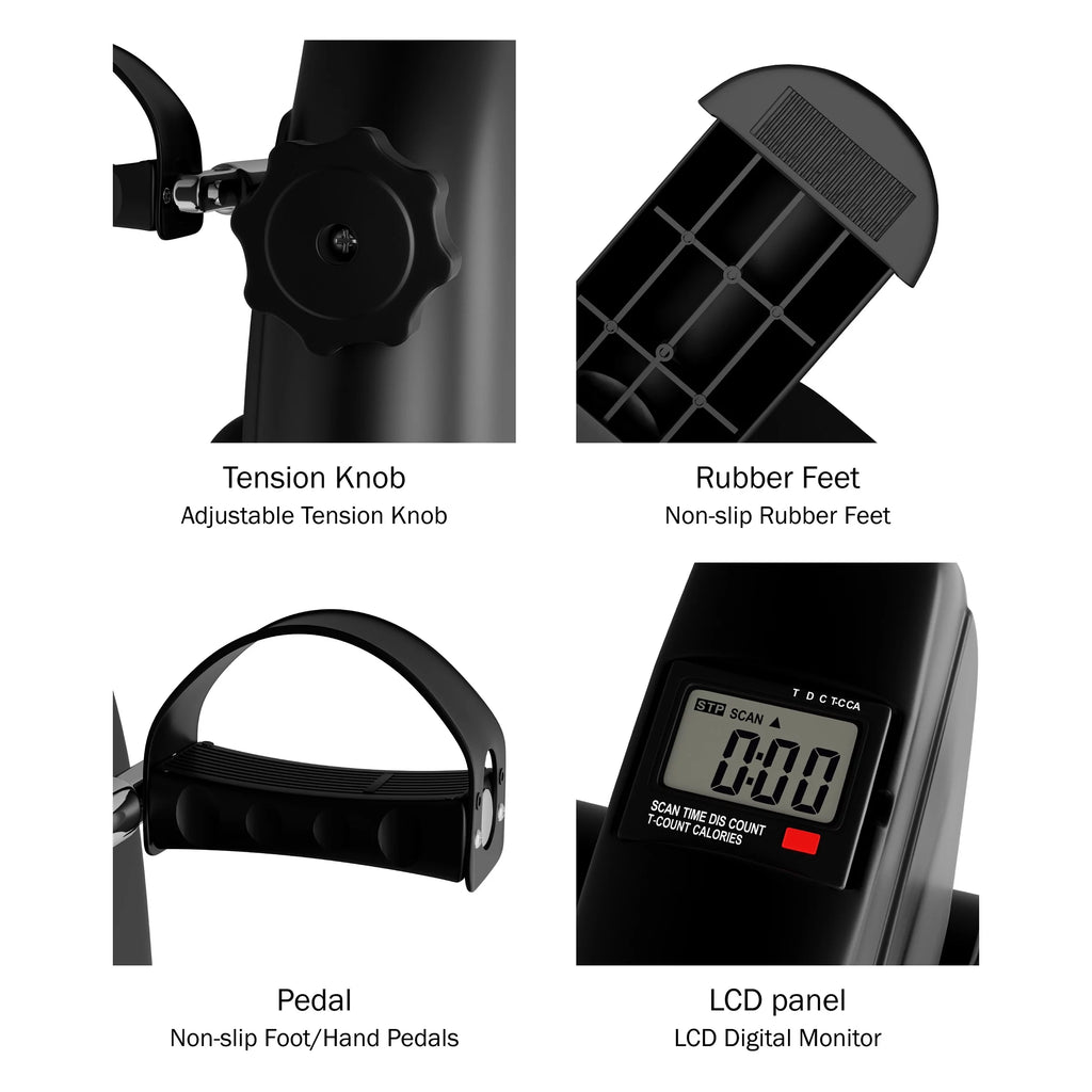 Under Desk Bike and Pedal Exerciser with Calorie Counter Z964806