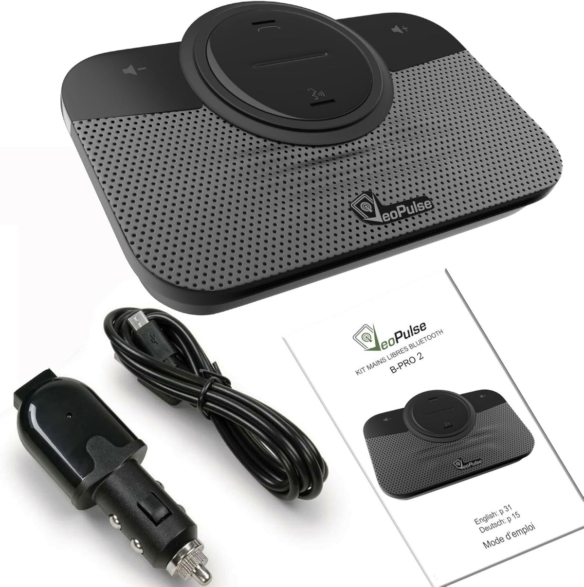 Hands Free Bluetooth Car Speakerphone N253995