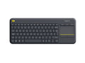 Wireless French AZERTY Black Keyboard H2904