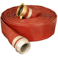 2" x 25' Brown PVC Lay-Flat Discharge Hose S95321