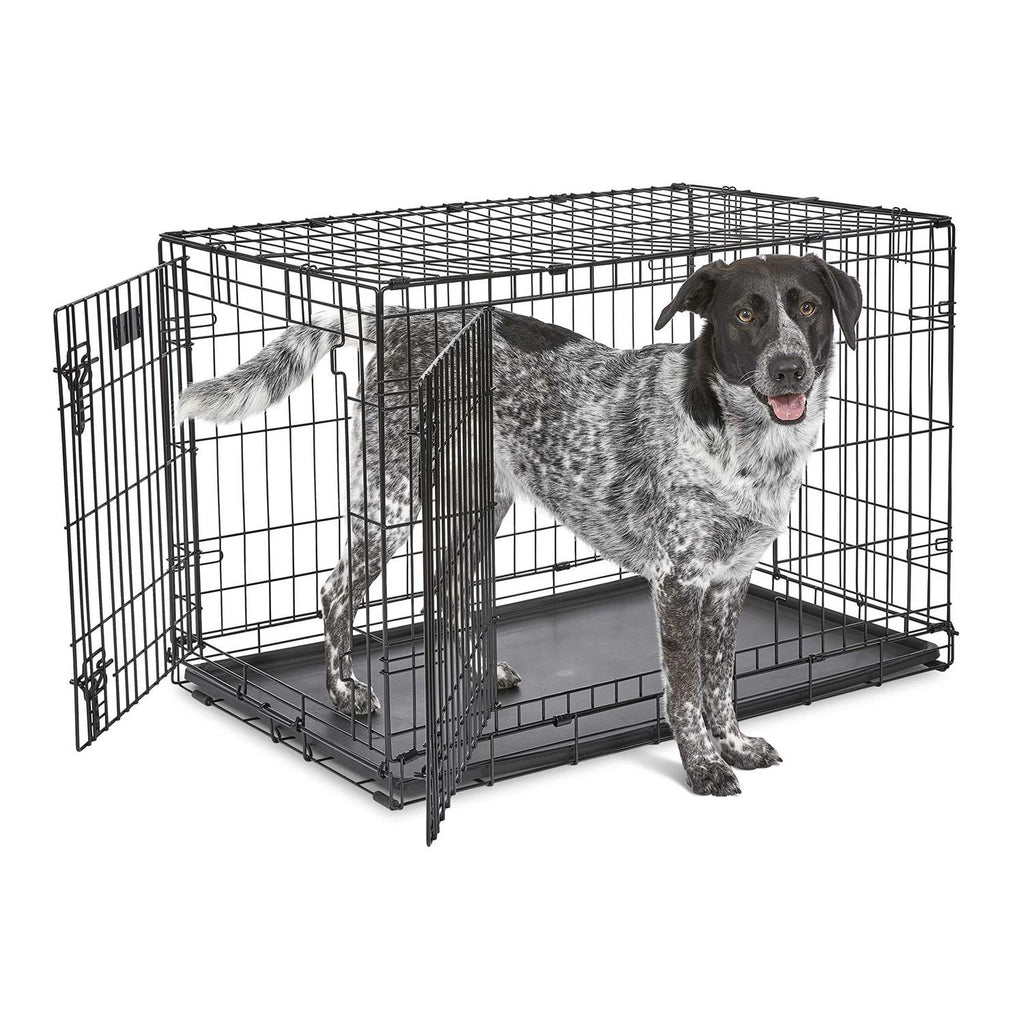 Double Door Fold Carry Dog Crate T2218