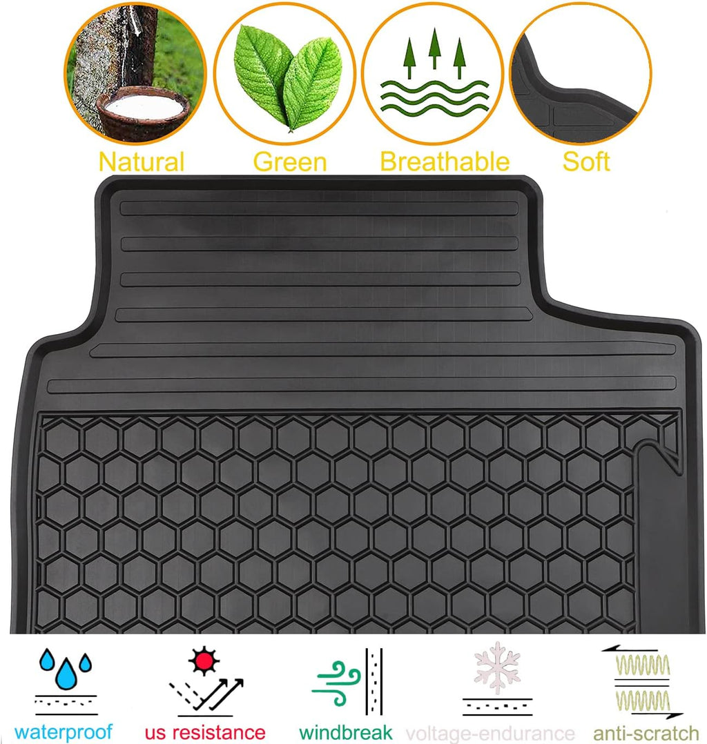 Rubber All Weather Floor Mats Set K66364