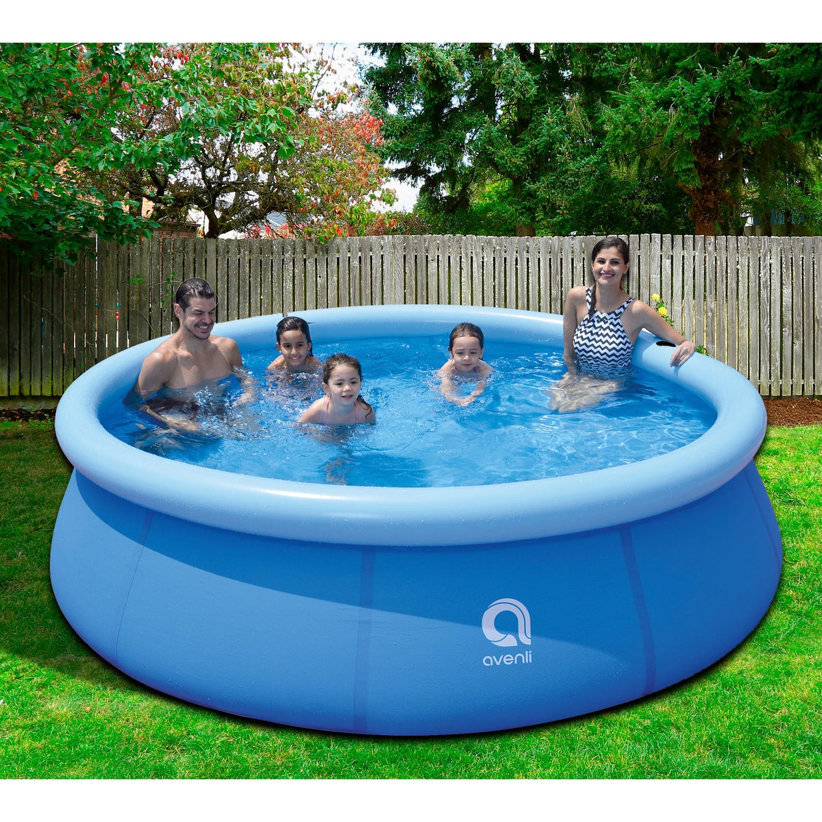 10 Ft x 30 In Inflatable Swimming Pool E1893