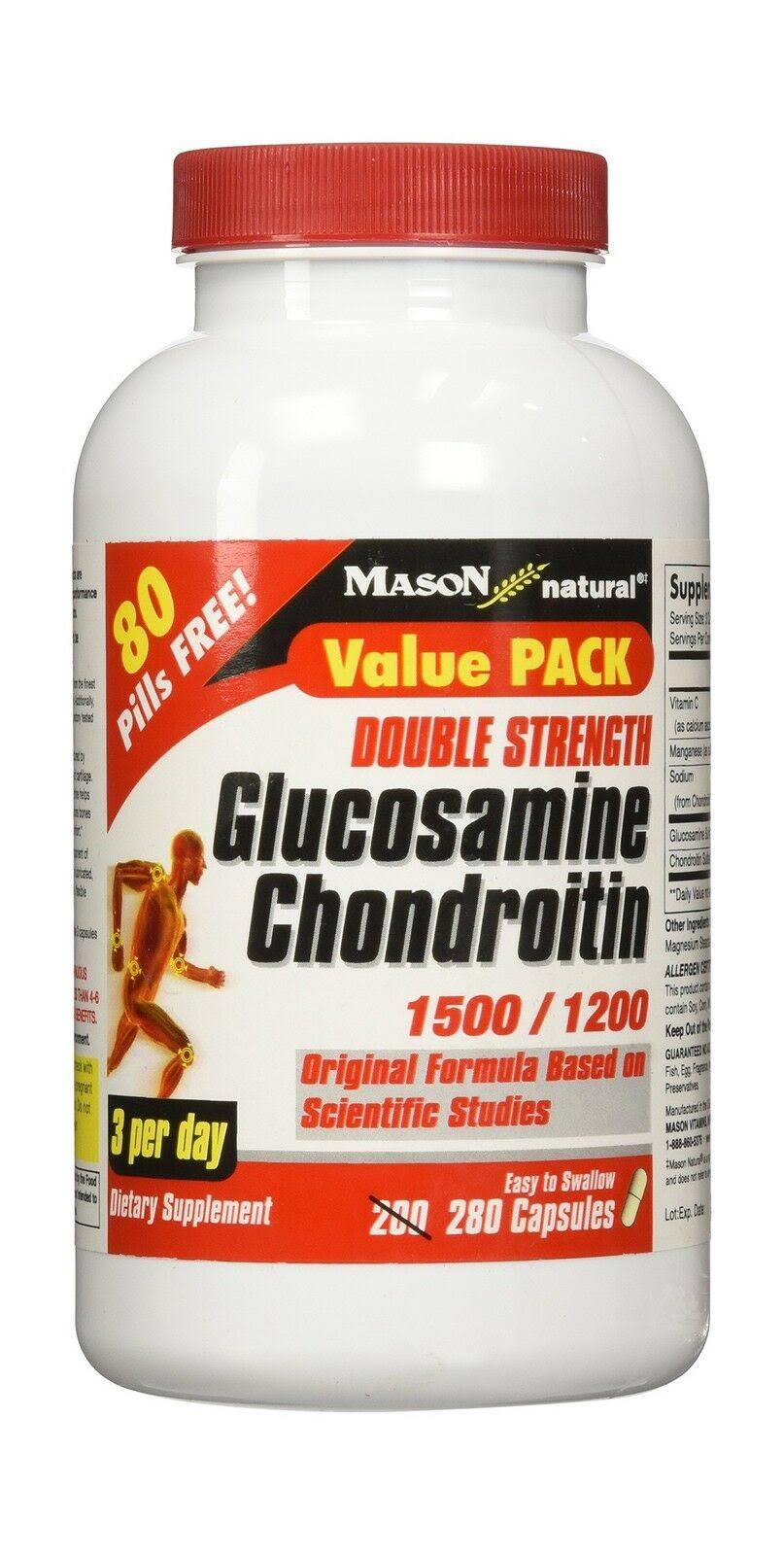 Glucosamine Chondroitin 280 Capsules E321045