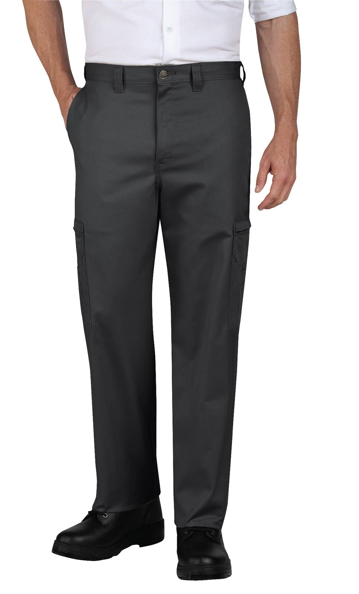 Charcoal Cotton Cargo Pant F27806