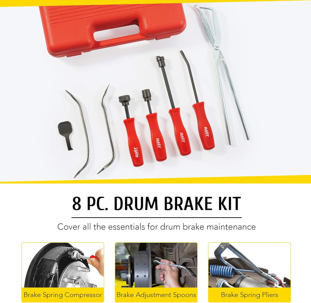 30pc 2-in-1 Disc Brake Caliper and Drum Brake Tool Set R464180