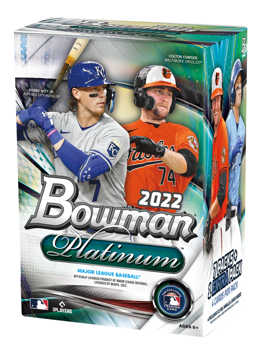 Bowman Platinum Baseball Trading Cards Blaster Box F98813