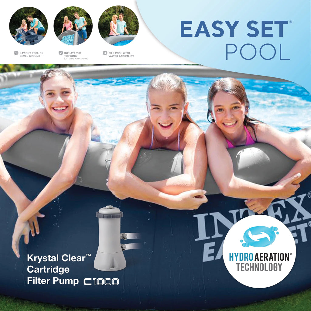 15' x 42 Inflatable Above Ground Swimming Pool Set U44015