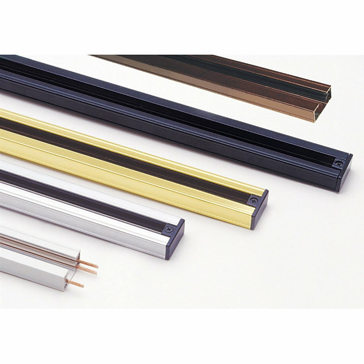 Brushed Steel 8ft. 2400 Watt Track Section O8014