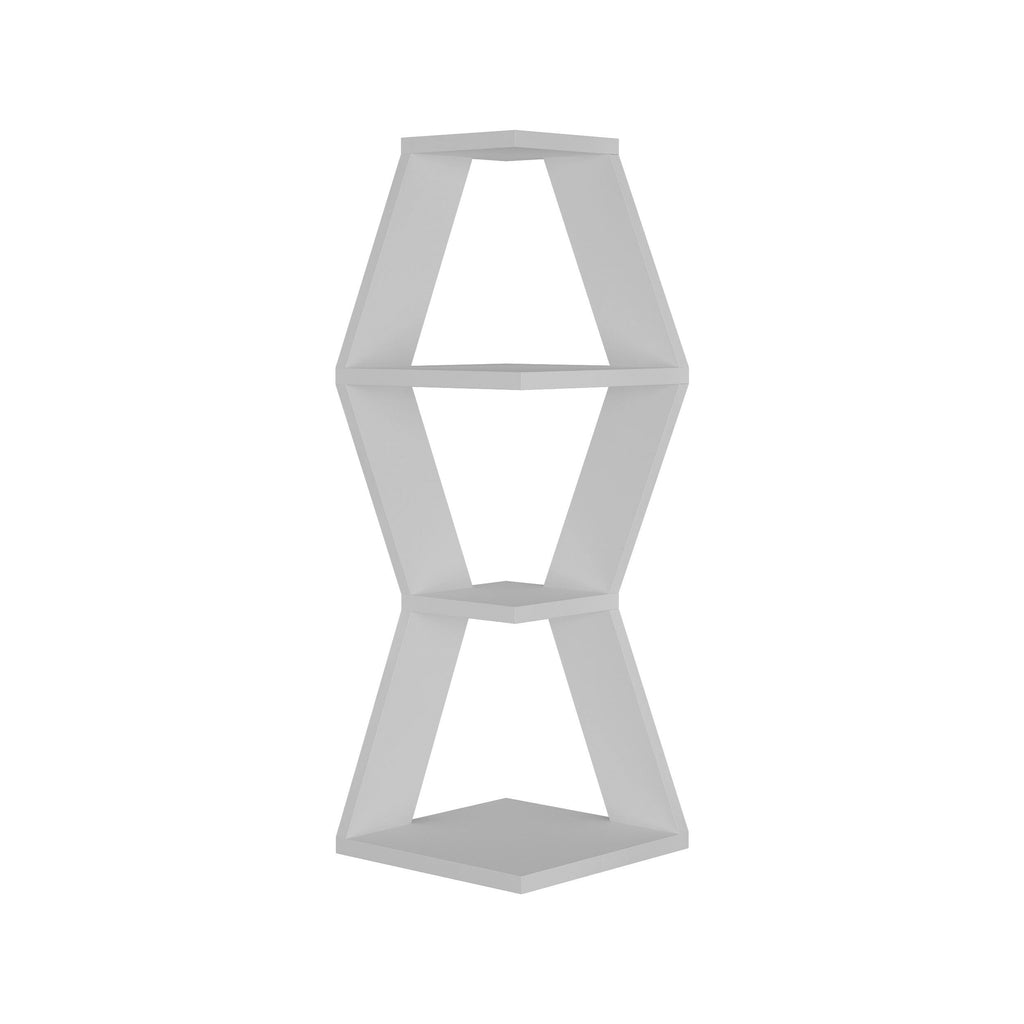 White Modern Wall Shelf N597