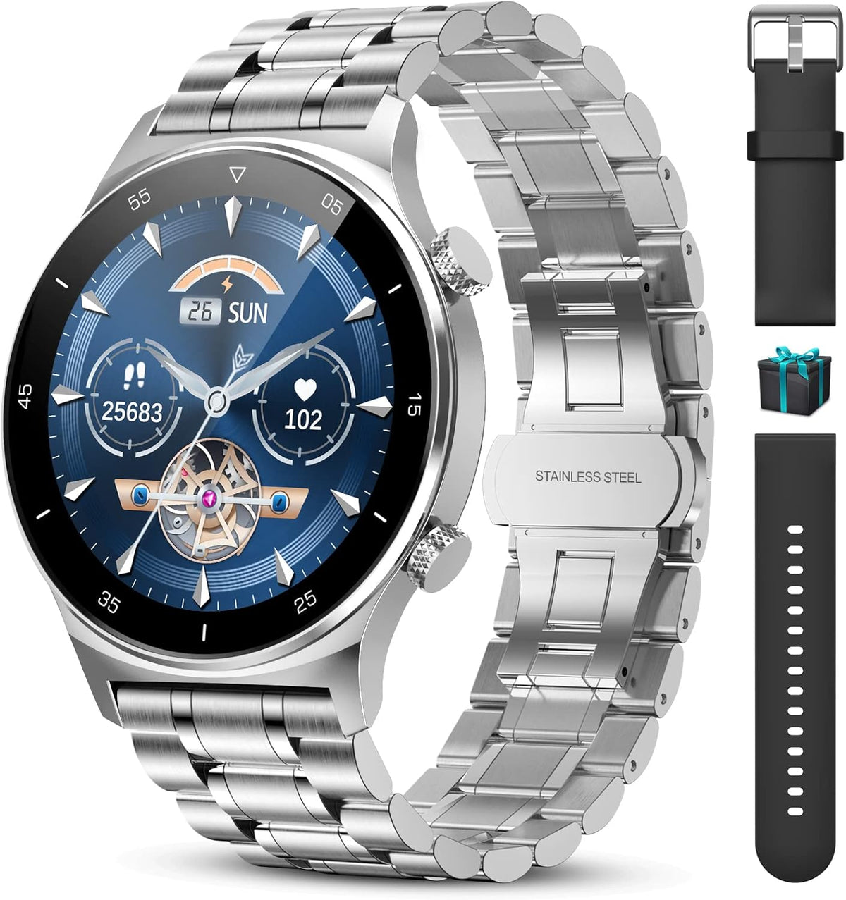 IP67 Waterproof Smartwatch with Heart Rate Sleep Monitor U57106