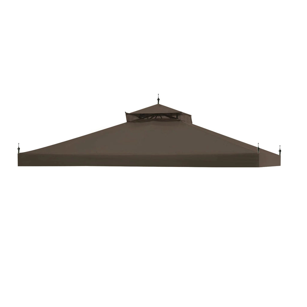 10'x10' 2 Tier Grey Canopy Cover D926851