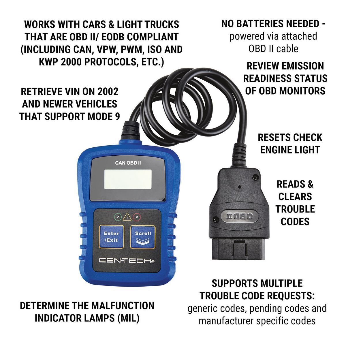 OBD2 Code Reader C169979