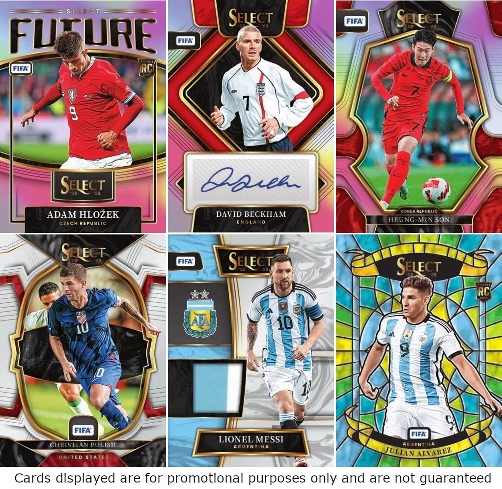 Panini Select FIFA Soccer Trading Cards Blaster Box X3867