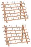 Wooden Thread Rack for Sewing Quilting Embroidery Spools U8395
