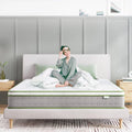10 inch Memory Foam Hybrid Pocket Spring Mattress King Y16052