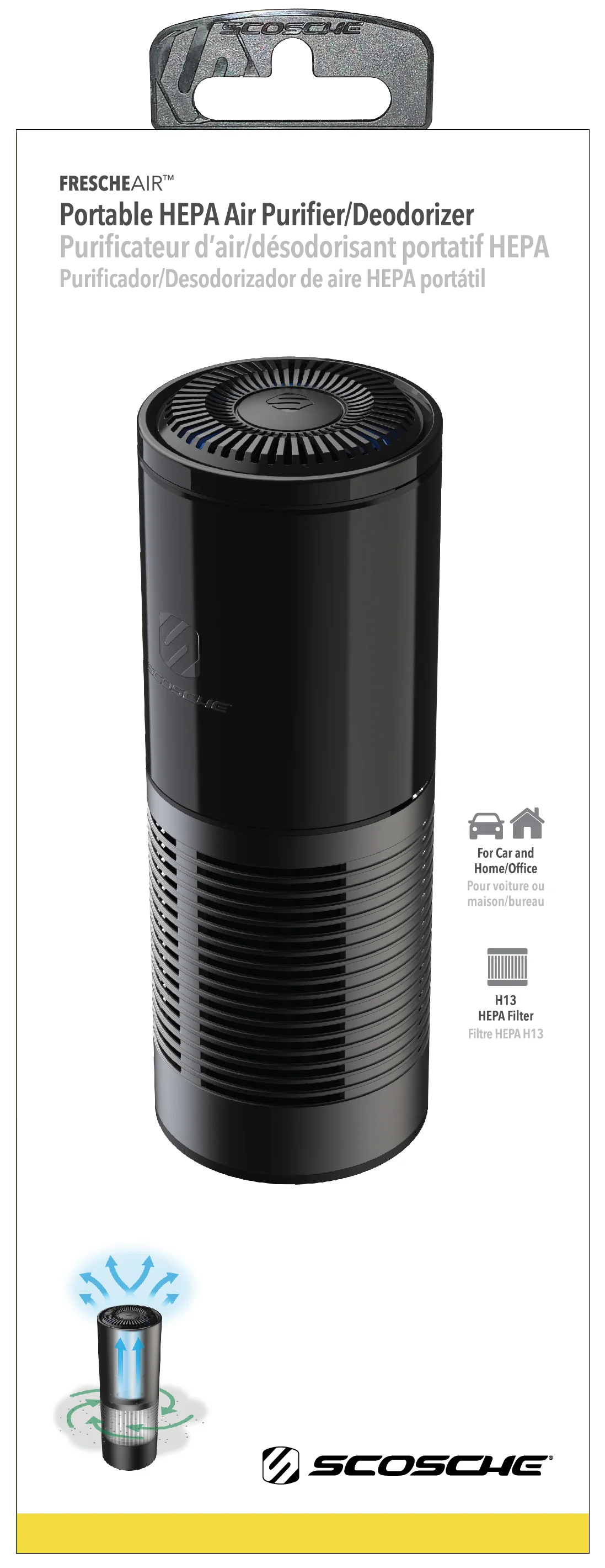 Portable HEPA Air Purifier P925