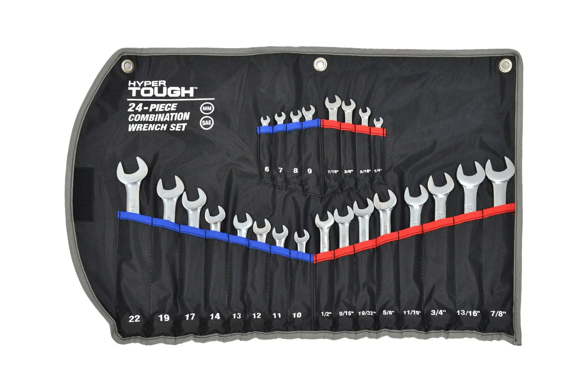 24 Pc Combination Wrench Set B92405