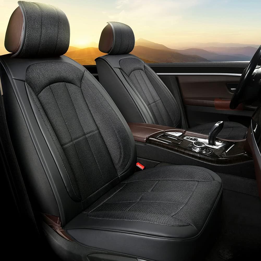 Gray Rear Bench Car Seat Cover O227750