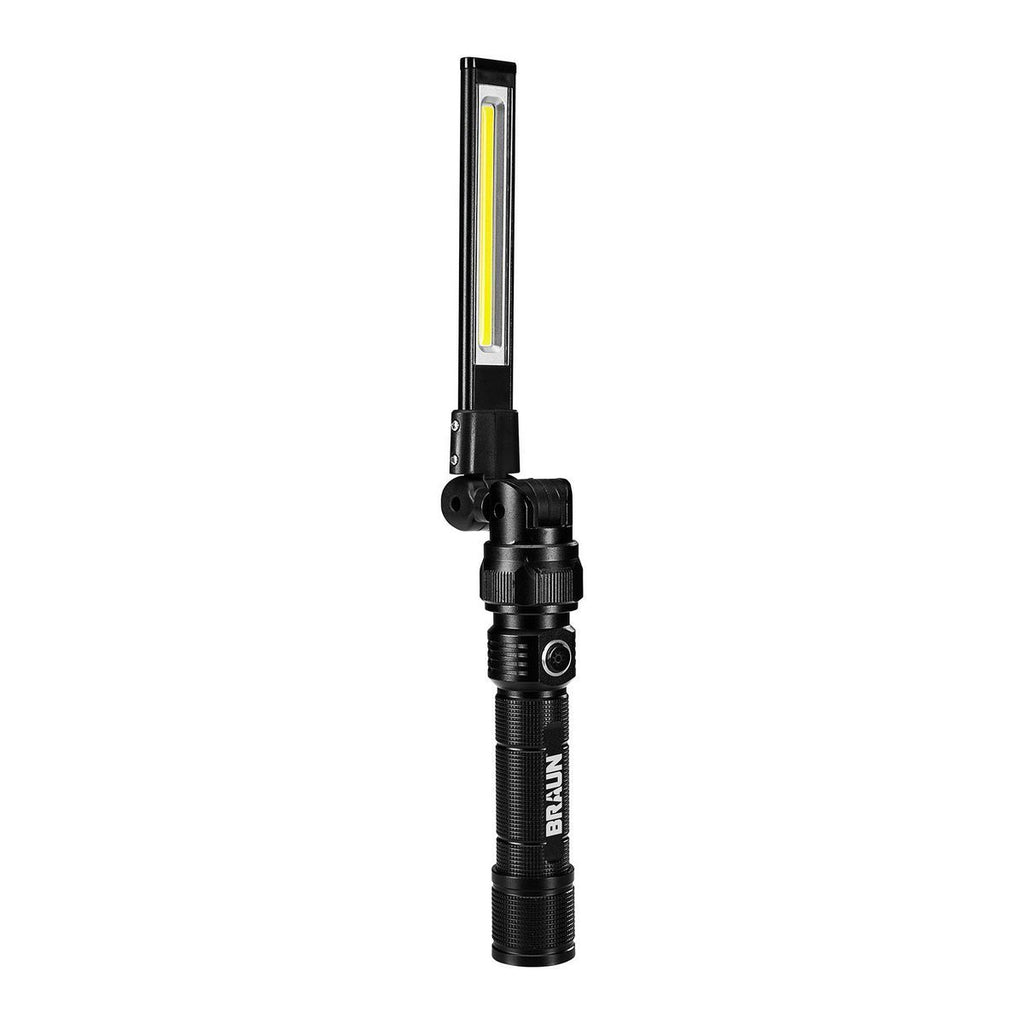 500 Lumen LED Rechargeable Magnetic Handheld Foldable Work Light S7096