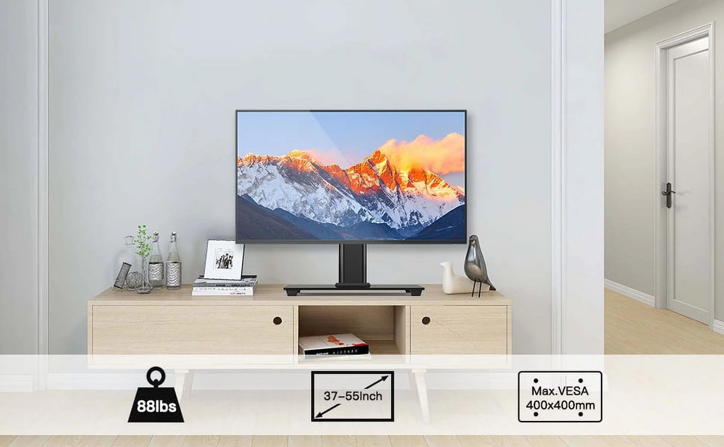 Universal TV Stand for 37-55 inch LCD LED TVs Height Adjustable R160