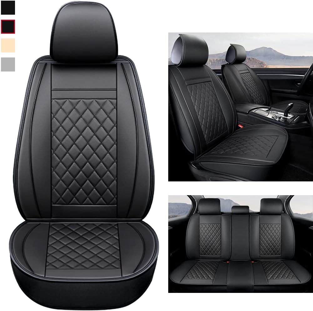 Gray Rear Bench Car Seat Cover O227750
