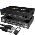 Displayport 2 Port 4K@60Hz KVM Switch with USB T92825