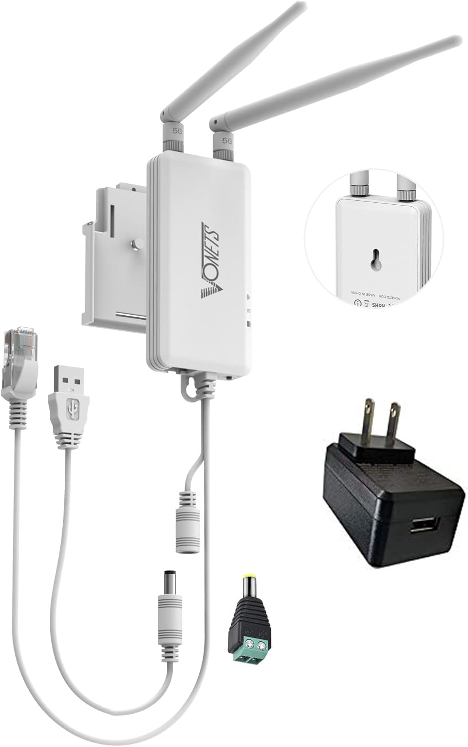 2.4GHz WiFi Bridge Ethernet Wireless Repeater Pack of 2 O256