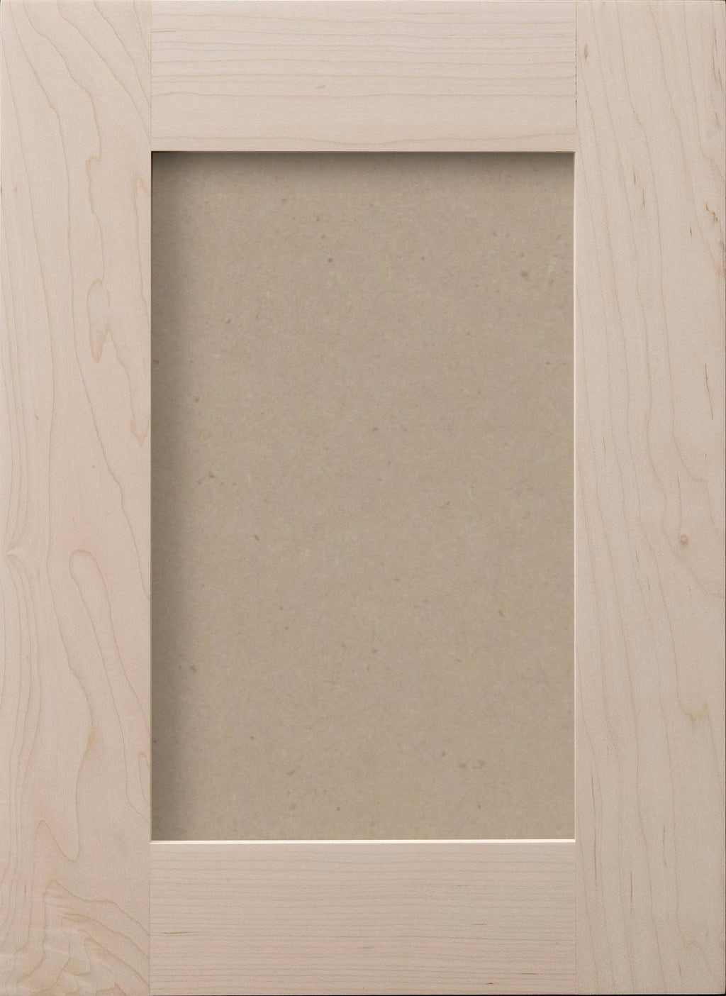 Unfinished Paint Grade Hard Maple Shaker Kitchen Cabinet Door B486