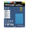 9 in. x 11 in. Ceramic Alumina Dry Sanding Sheet Assortment, 5-Piece E7650