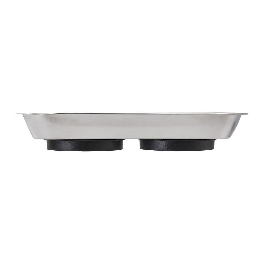 9-1/2 in. x 5-1/2 in. Magnetic Stainless Steel Parts Tray H858450