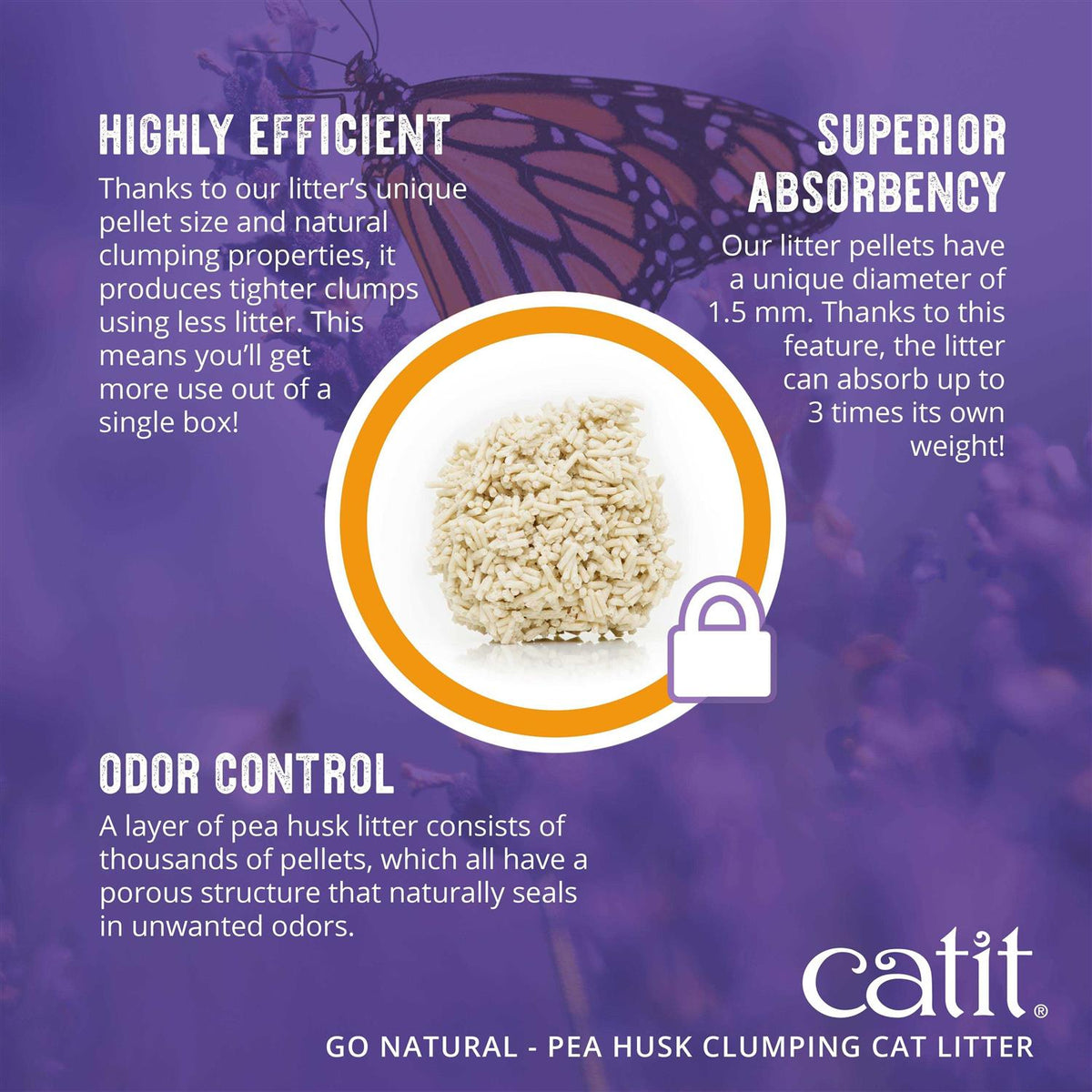 Pea Husk Clumping Cat Litter Q902634