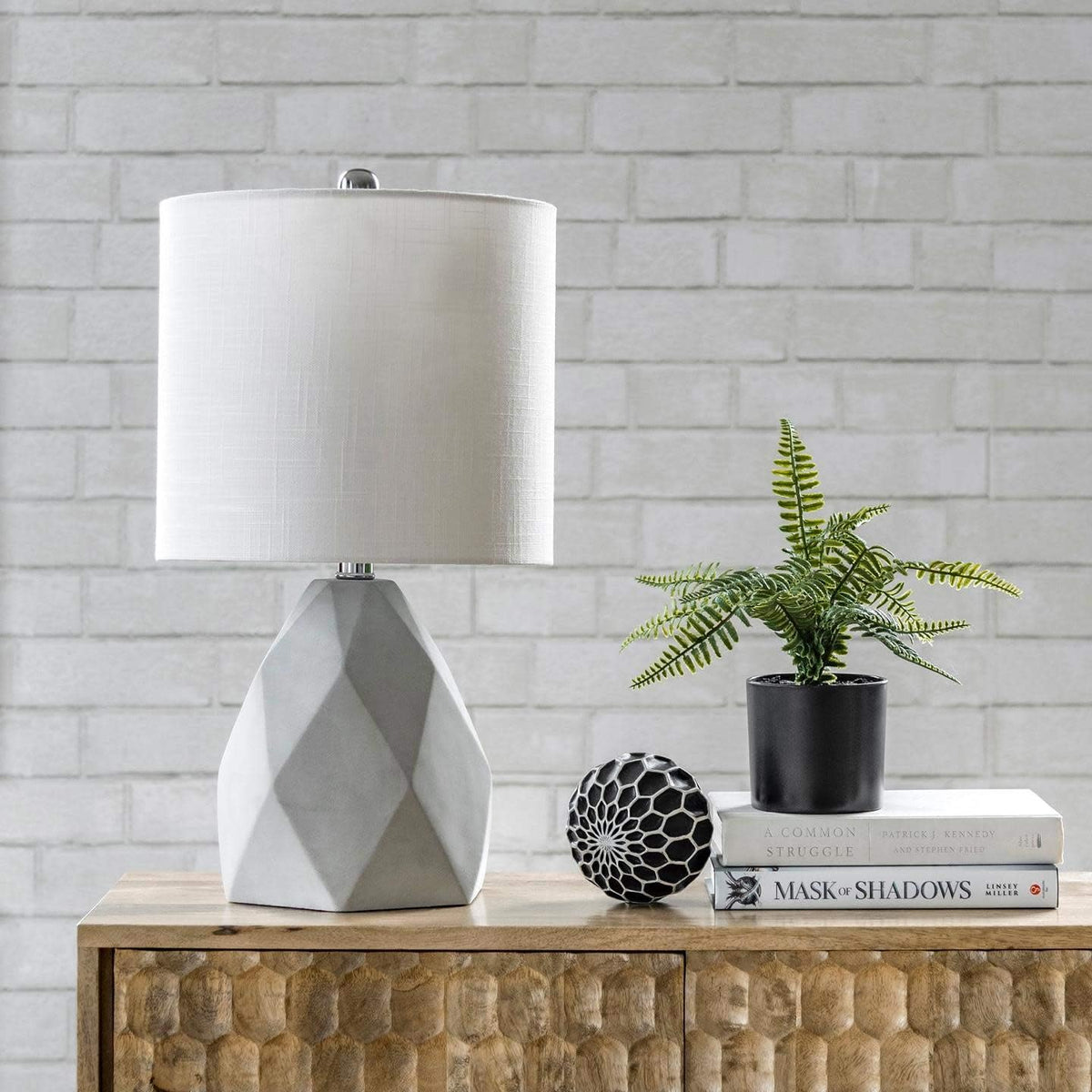 Cement Table Lamp O1083